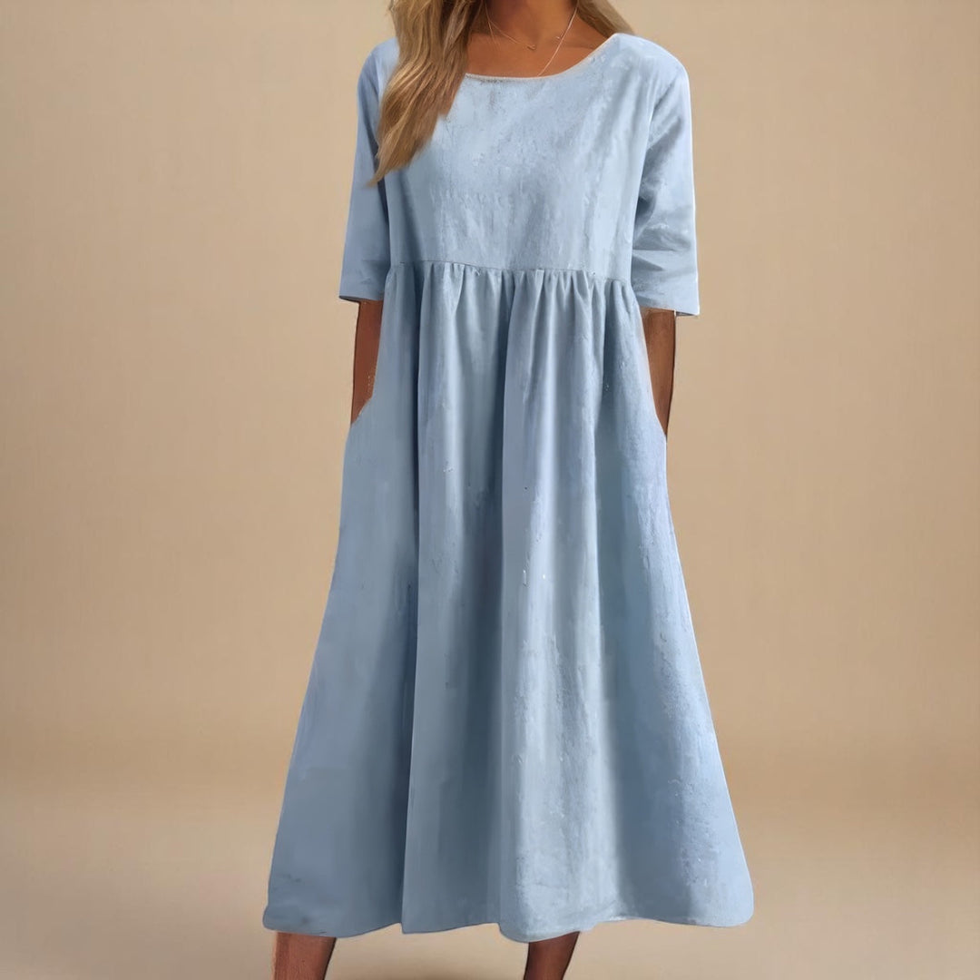 Airy dress in soft cotton