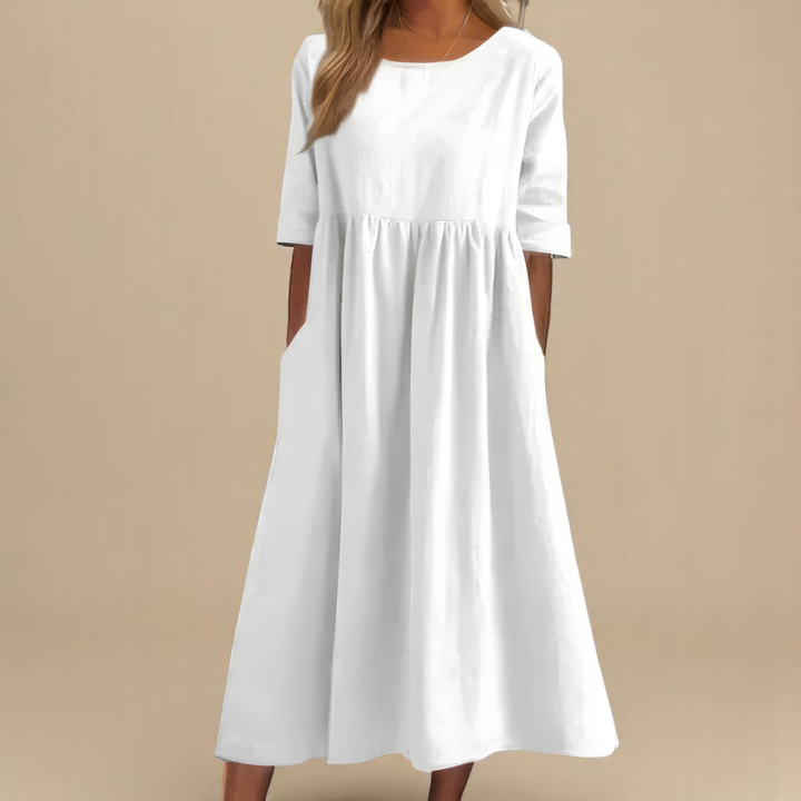 Airy dress in soft cotton