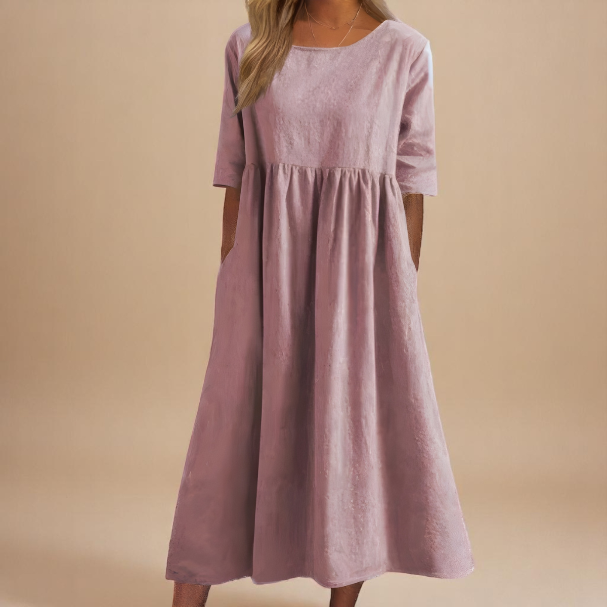 Airy dress in soft cotton