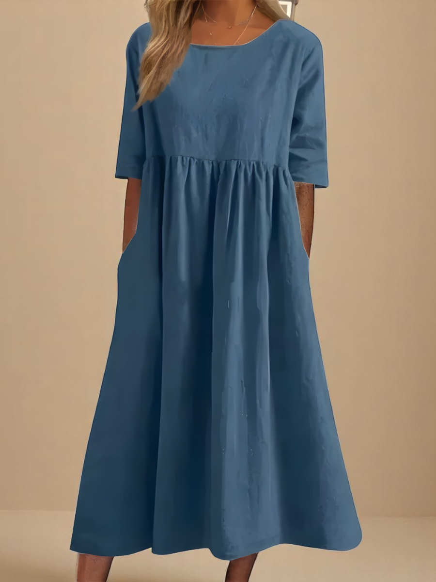 Airy dress in soft cotton