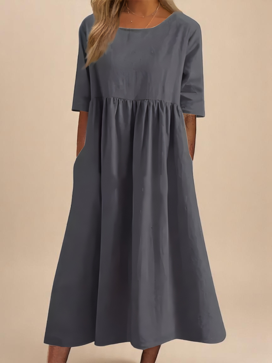 Airy dress in soft cotton