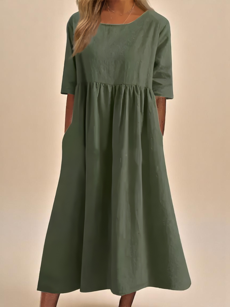 Airy dress in soft cotton