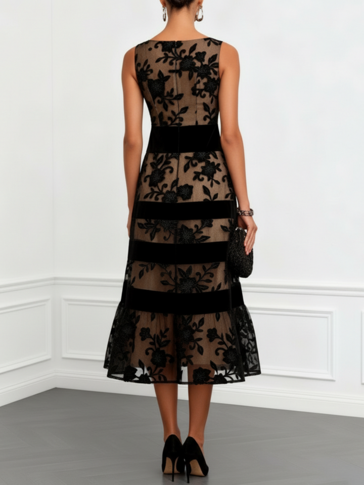 Lorena™ | Elegant Midi Dress