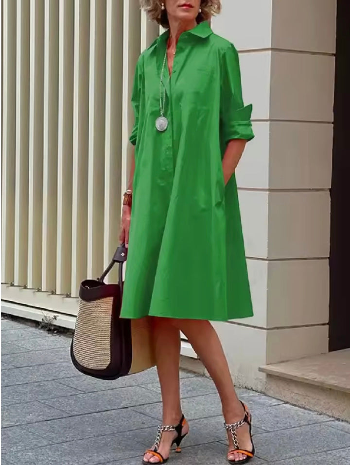 Judy | Timelessly elegant shirt dress