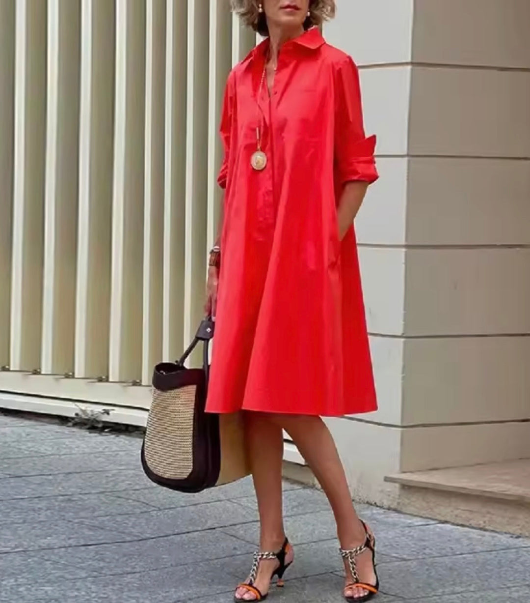 Judy | Timelessly elegant shirt dress
