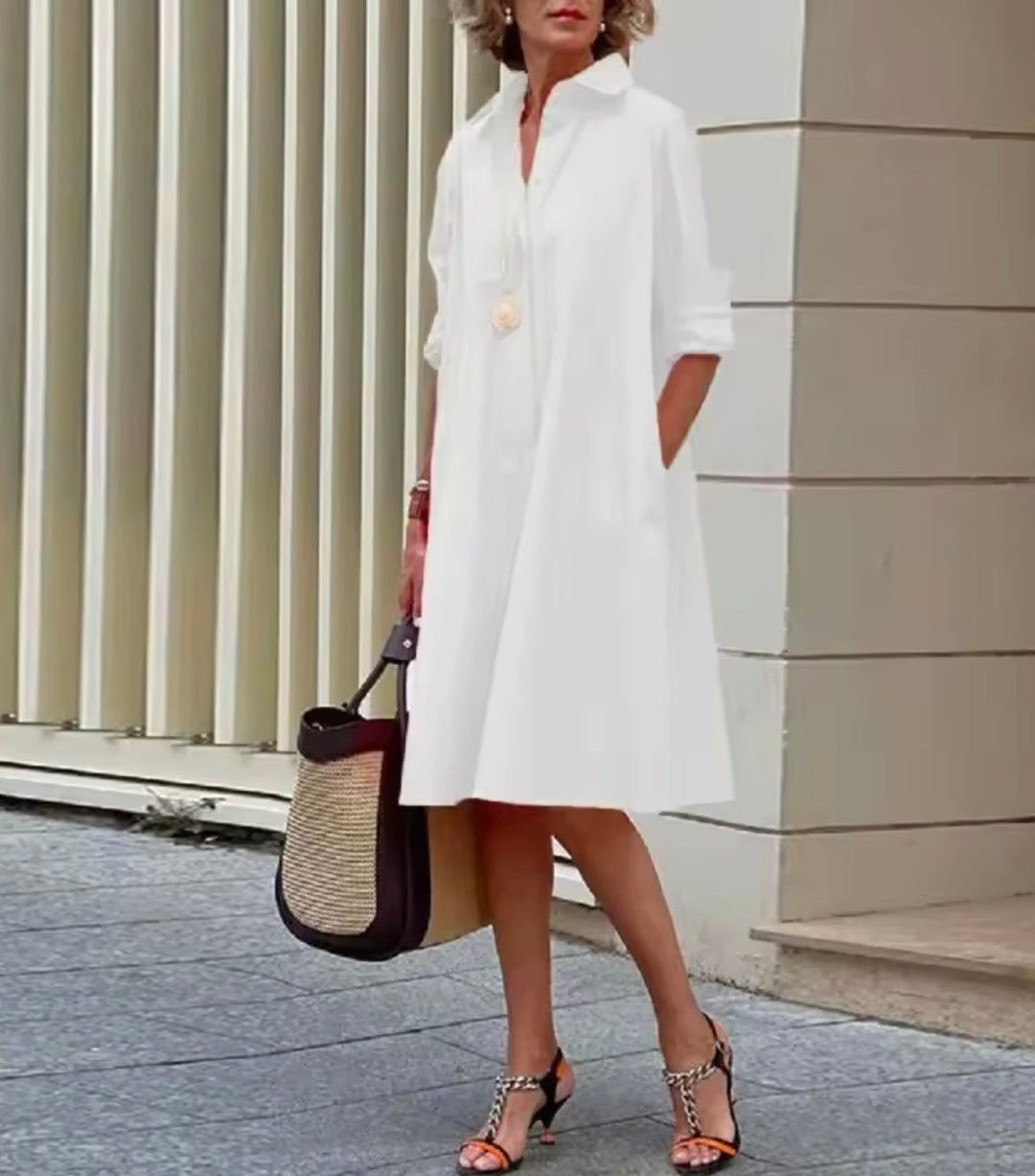 Judy | Timelessly elegant shirt dress