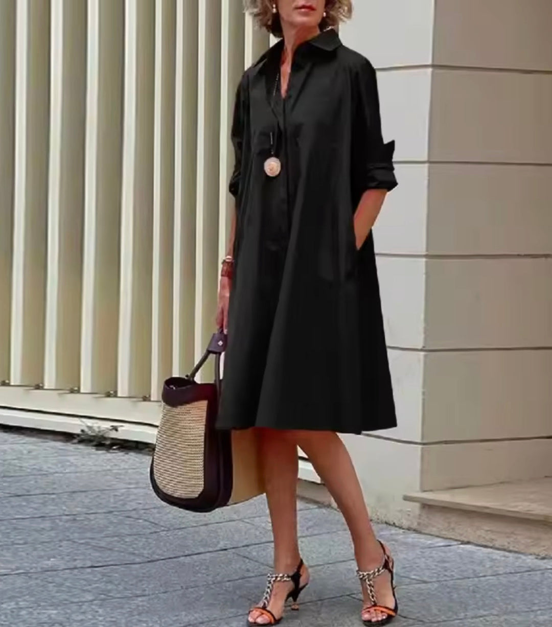 Judy | Timelessly elegant shirt dress