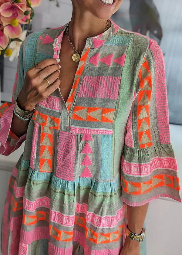 MIREA – Summer dress with flounces