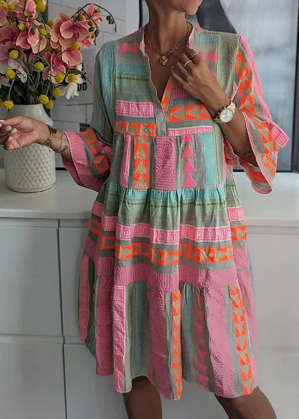 MIREA – Summer dress with flounces