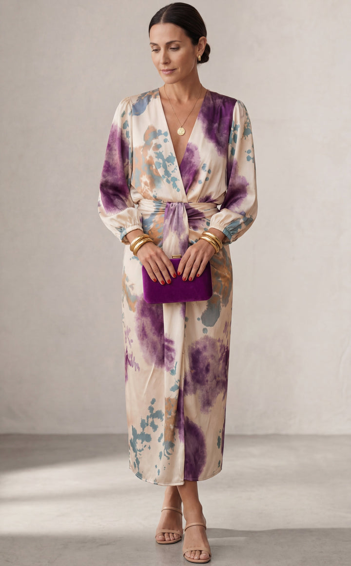 Valeria | V Neckline Dress