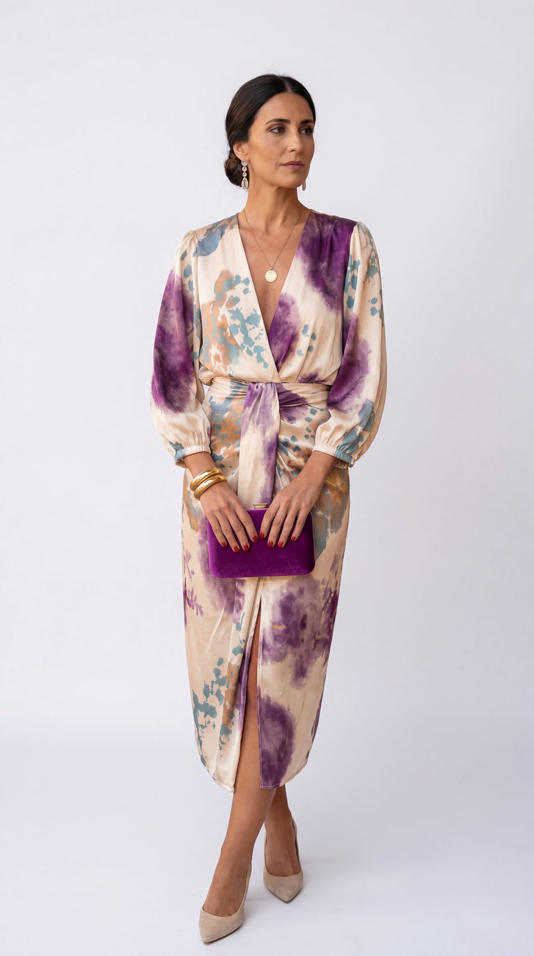 Valeria | V Neckline Dress