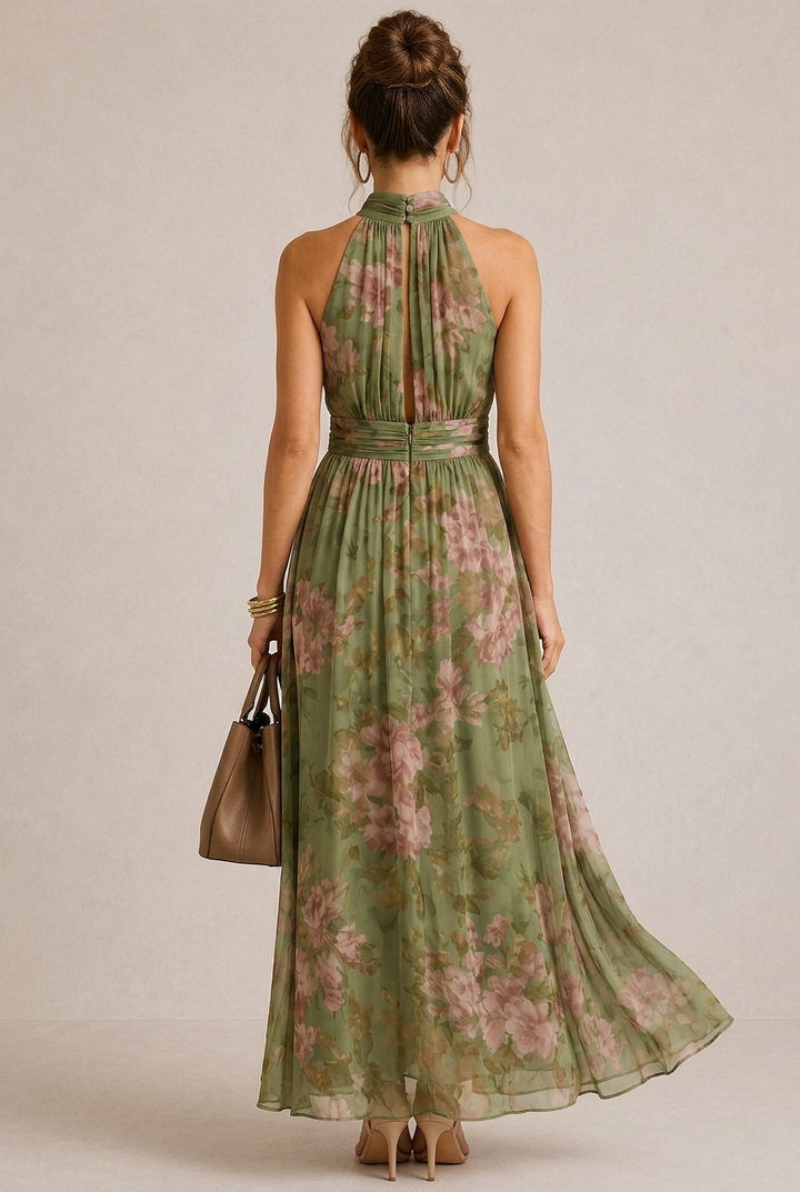 Mirely | Marsciato Halter Midi Dress