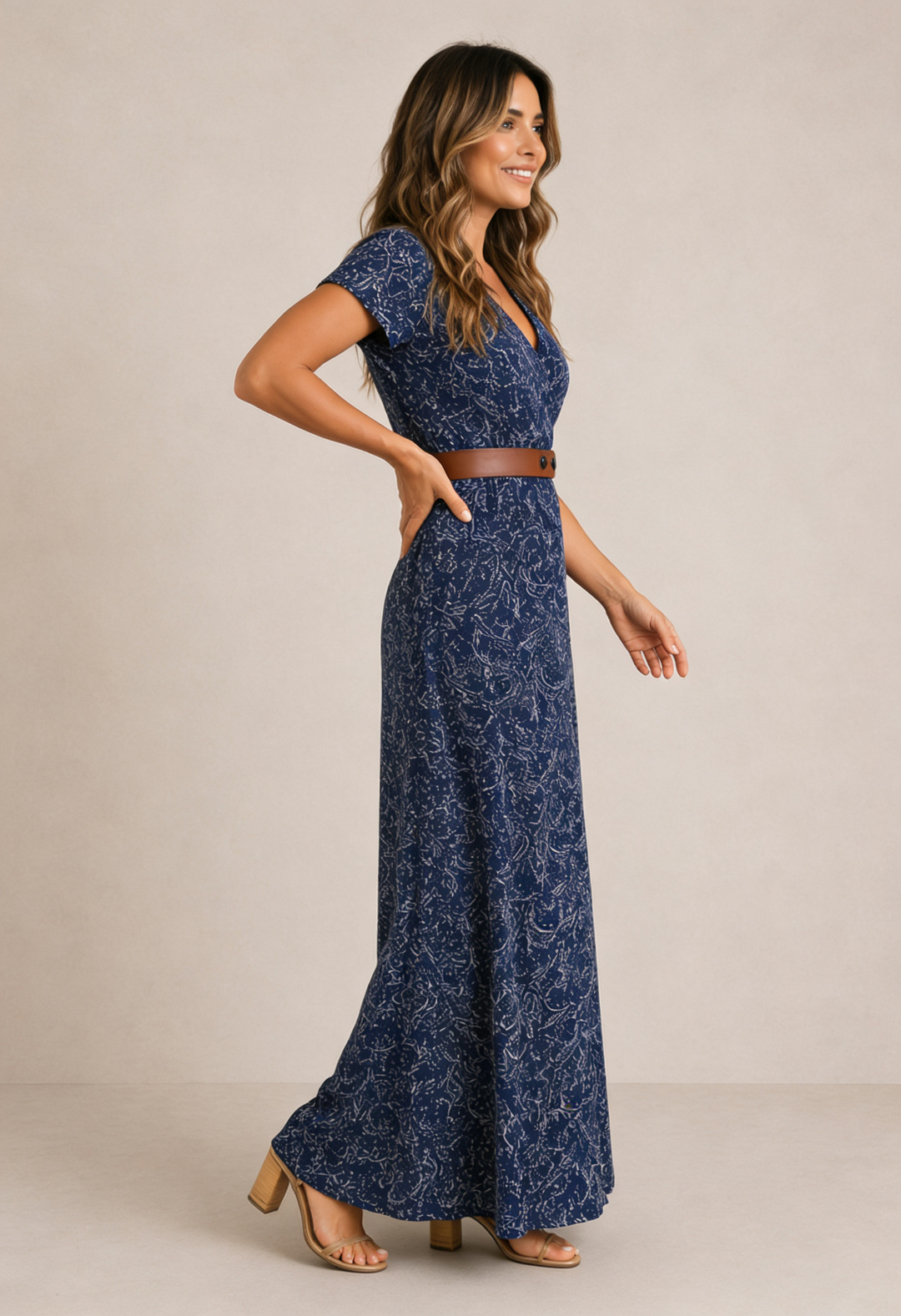 Sarisa | Boho maxi dress