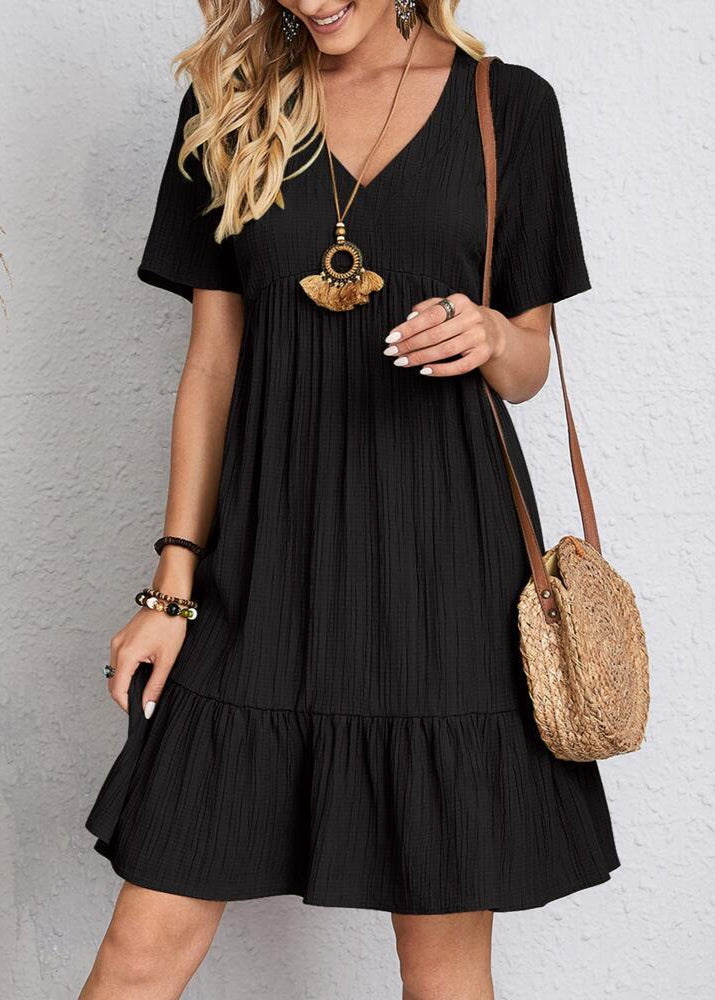 Enora - Elegant tummy flattering dress