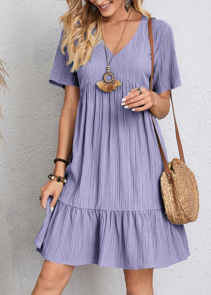 Enora - Elegant tummy flattering dress